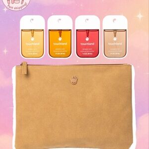 Touchland Hand & Foot Care Set - Orange, Red, Tan